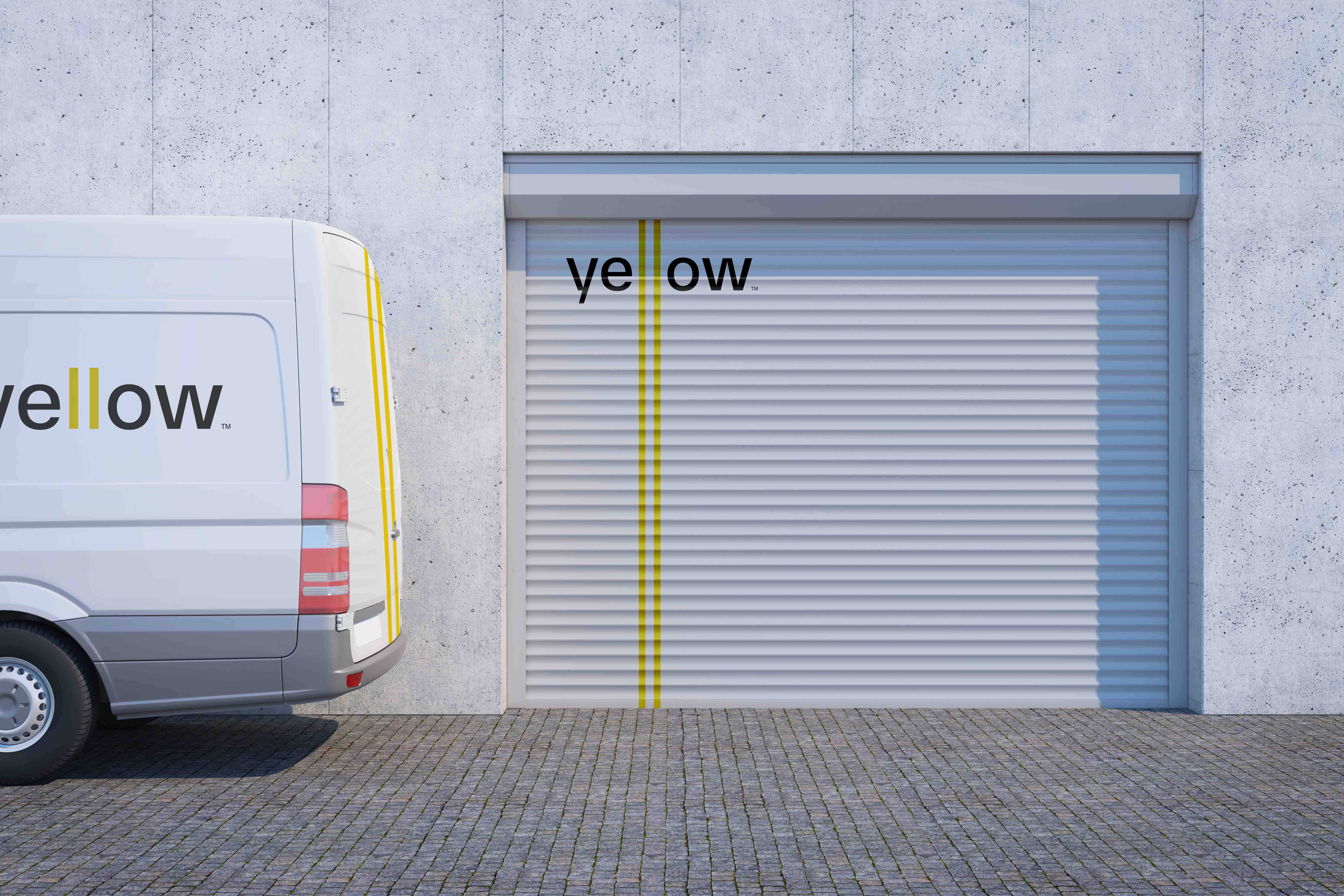 物流行業(yè)Yellow快遞公司品牌形象設(shè)計(jì)